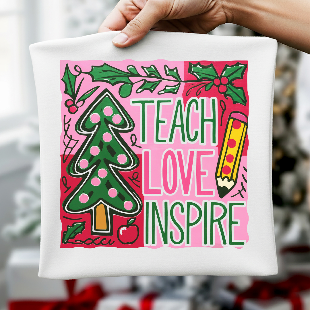 Christmas Teach Love Inspire