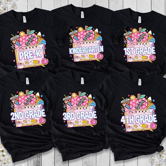 Grade Level Retro Teacher Life