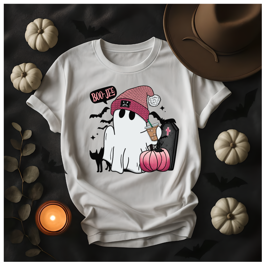 Boo-Jee Ghost Halloween T-shirt