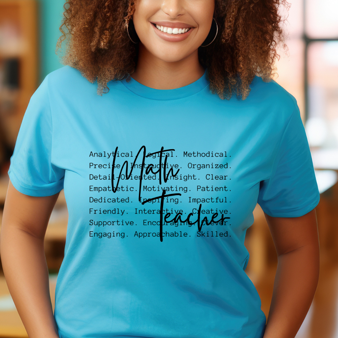 Math Teacher- Descriptions