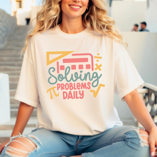 Solving Problems Daily- Math Teacher