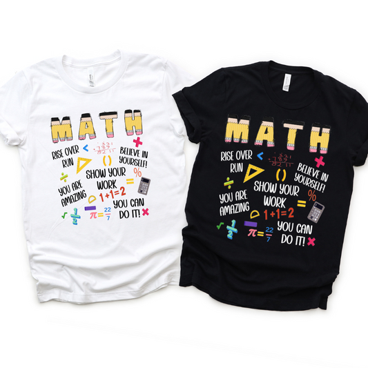 Math- Believe In Yourself