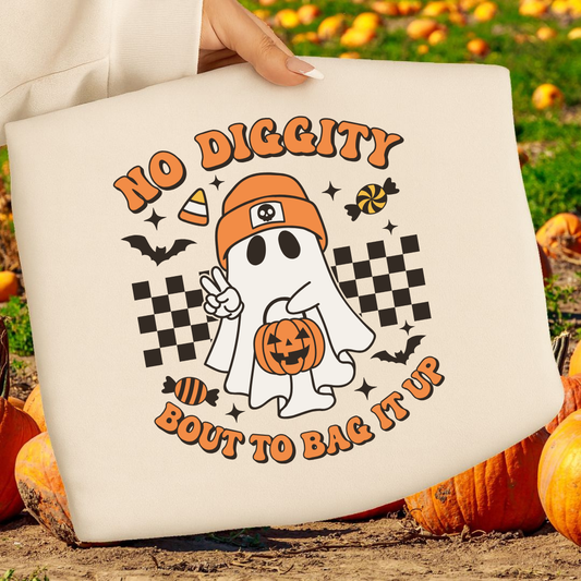 No Diggity, Bout To Bag It Up Summer Halloween T-shirt