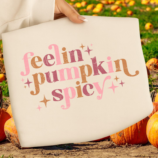 Feelin' Pumpkin Spicy Fall T-shirt