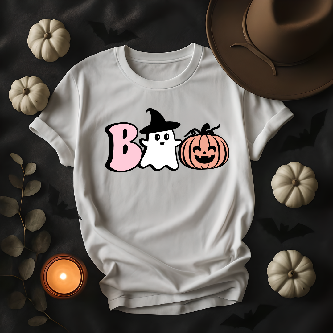Boo Halloween T-shirt