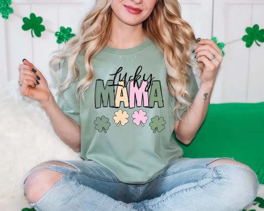 Lucky Mama St Patrick's Day Shirt